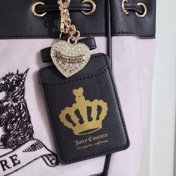 Juicy Couture Classic Scottie Dog Daydreamer Tote Pink NWT - Picture 4 of 9